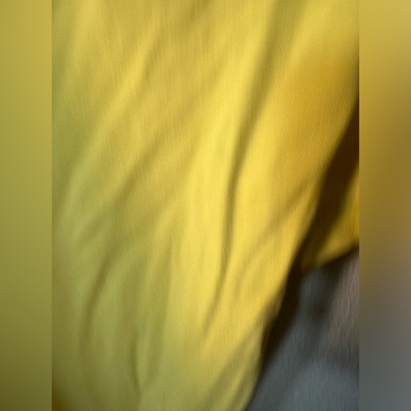 Pastel yellow Tommy hilfigher men polo shirt size medium - Picture 12 of 13